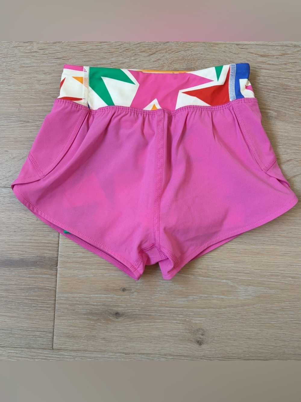 Hanna Andersson Girls 3T Pink Athletic Shorts Built In*L17